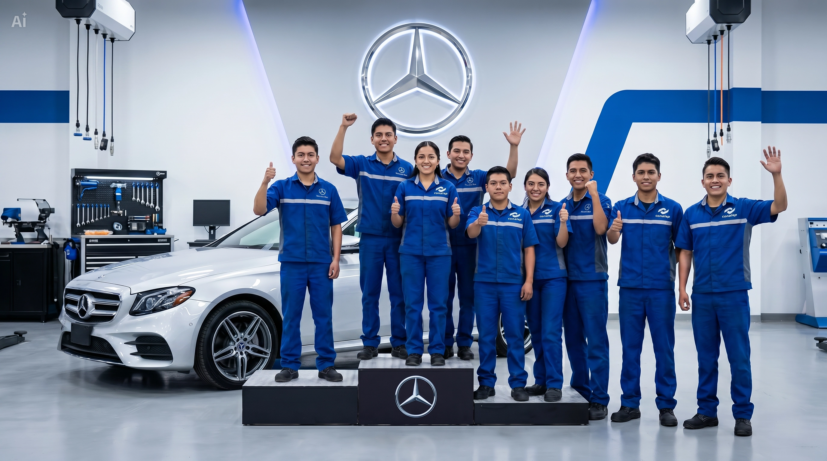 Becarios Mercedes Benz